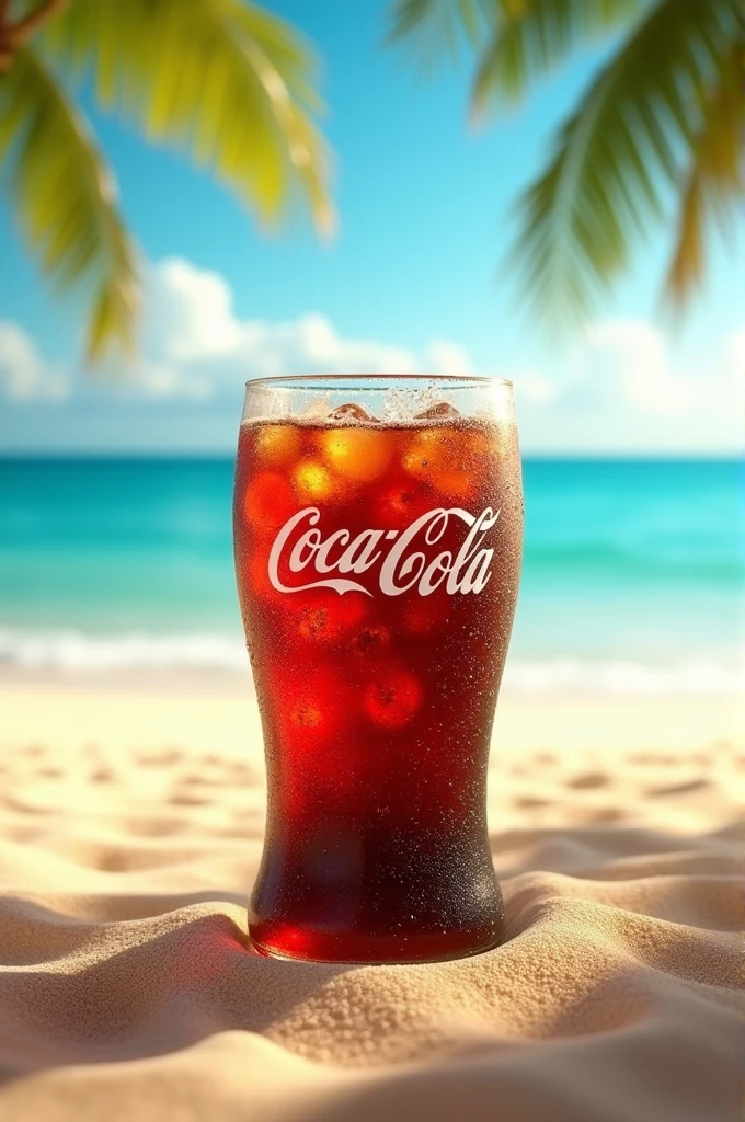 A coke on the beach 