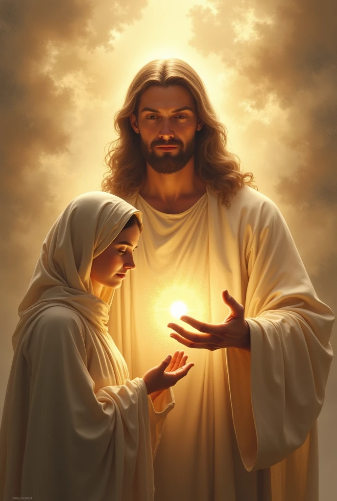 He is the good news everyone must hear.

He is the one that we should call in the midst of our fears.

The scars in our hearts were healed with His touch.

He has the love that means so much.


His embrace makes us feel protected and at ease,

His presence will always be with us, listening to our worries.

The teachings He taught, forgiveness and graces will be offered.

His miracles will be seen to those who are in darkness and those who have suffered.


He has a mother that is compassionate and loving,

A mother to all who is always willing to listen when we are hurting.

She will guide us in delivering our prayers to her Son.

A reminder that she will stay even when our hardships are done.


In his words and promises, we find hope.

Our lives have been planned, and at every sign, it was God who spoke.

To redeem us from sin, He offered his only Son.

Jesus, the Lamb of God, is indeed the chosen one.


Make this poem into reality please