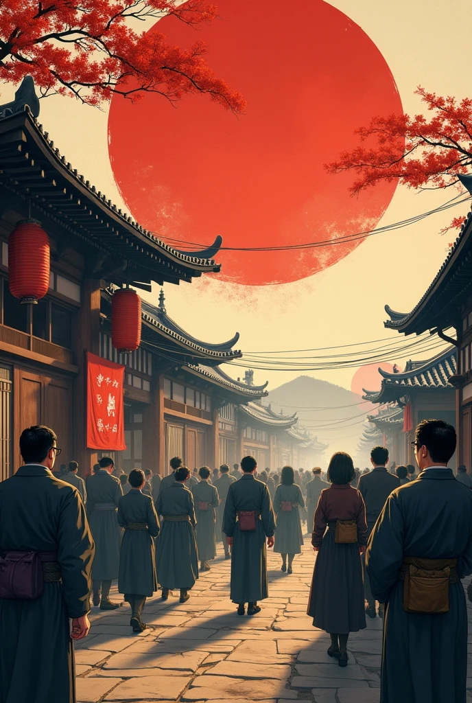 Meiji government encouraging Japanese immigration because of the reforms that were made, Japanese without resources and the government debating immigration 

