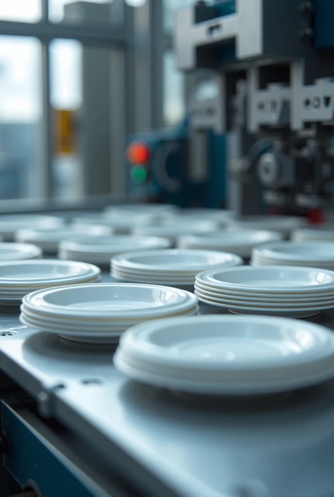 disposable plate thermoforming machine