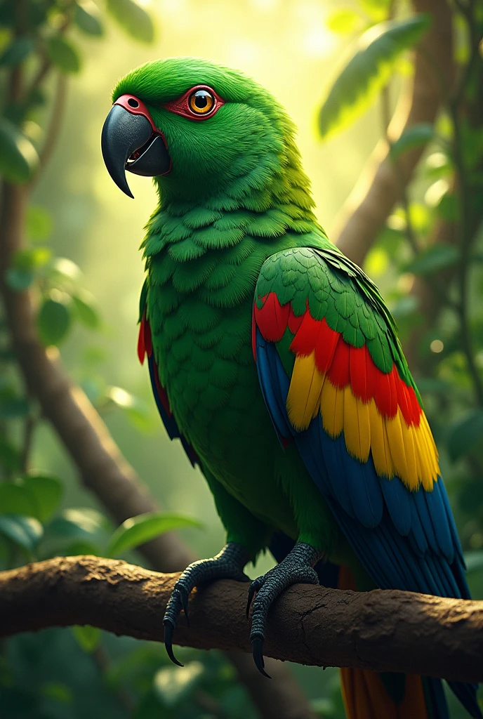 Holy Amazon Parrot