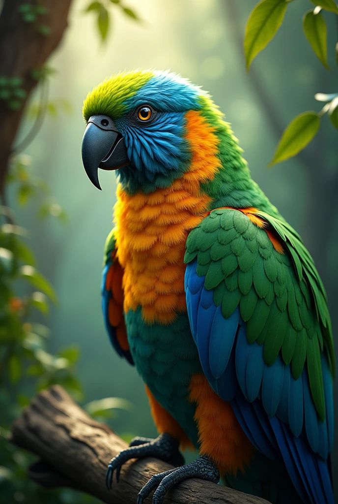 Holy Amazon Parrot 