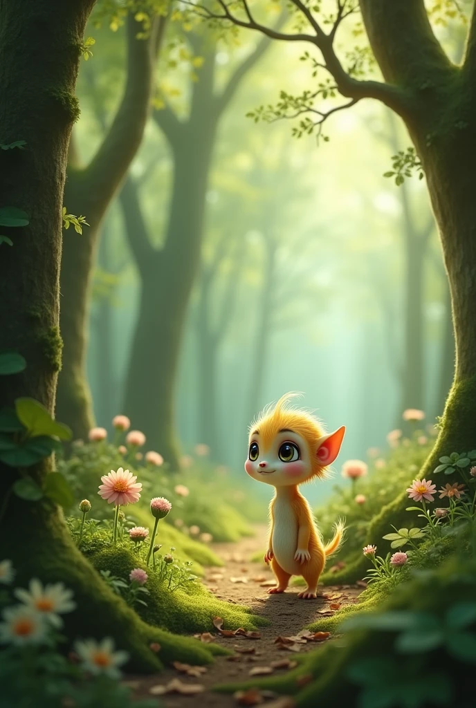 Screts home alone in forest
