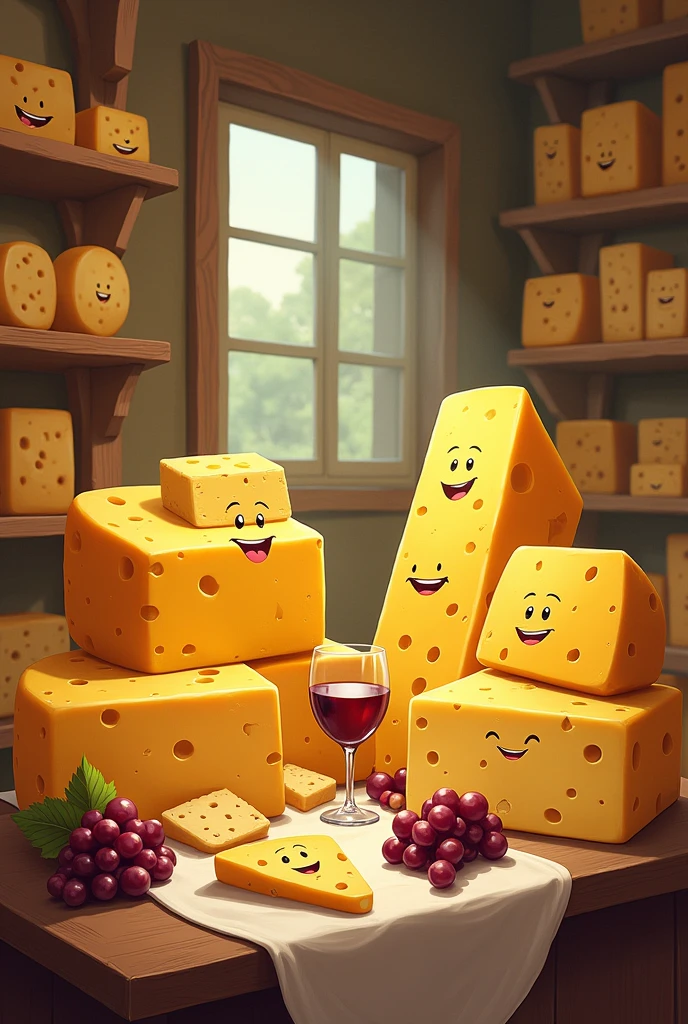 An image for a discord server involving cheese