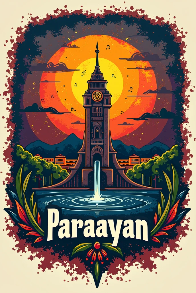 A logo for a t-shirt from a Paraguayan city
