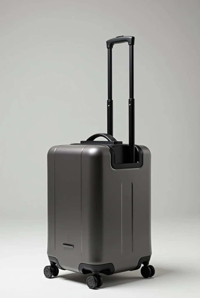 A nice suitcase without the handle without the grip part