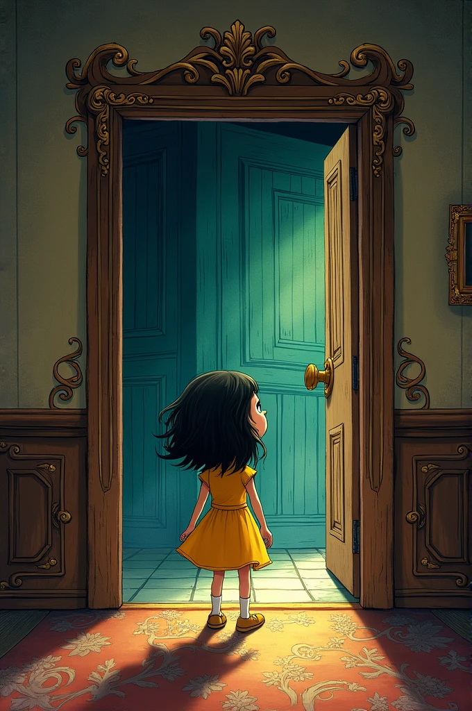 Coraline and the secret door 