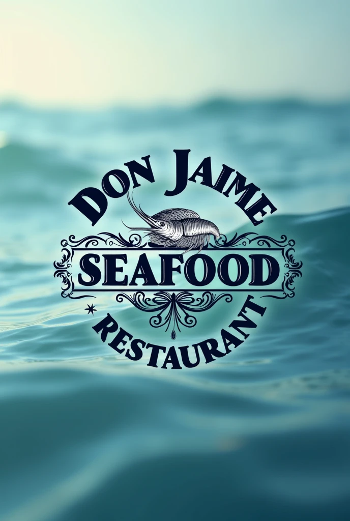 A company logo that says " Don Jaime Seafood Restaurant"