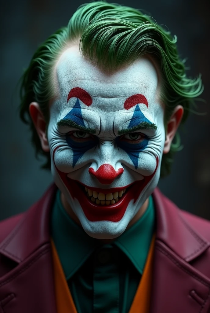 Nice rich Joker face with short hair fade little cret