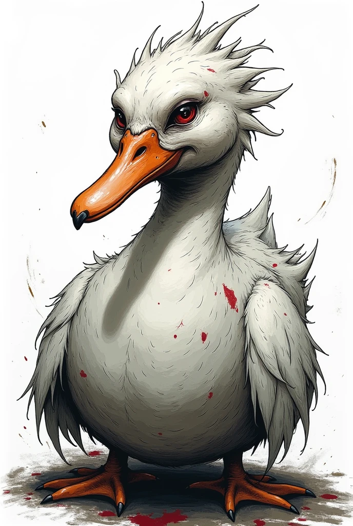 Demônio Pato in manga style, aberration,in manga style,aberration,in manga style,aberration,in manga style,aberration,in manga style,aberration,in manga style,aberration,in manga style,aberration,in manga style,aberration,in manga style,aberration,in manga style,aberration MAIS FEIO