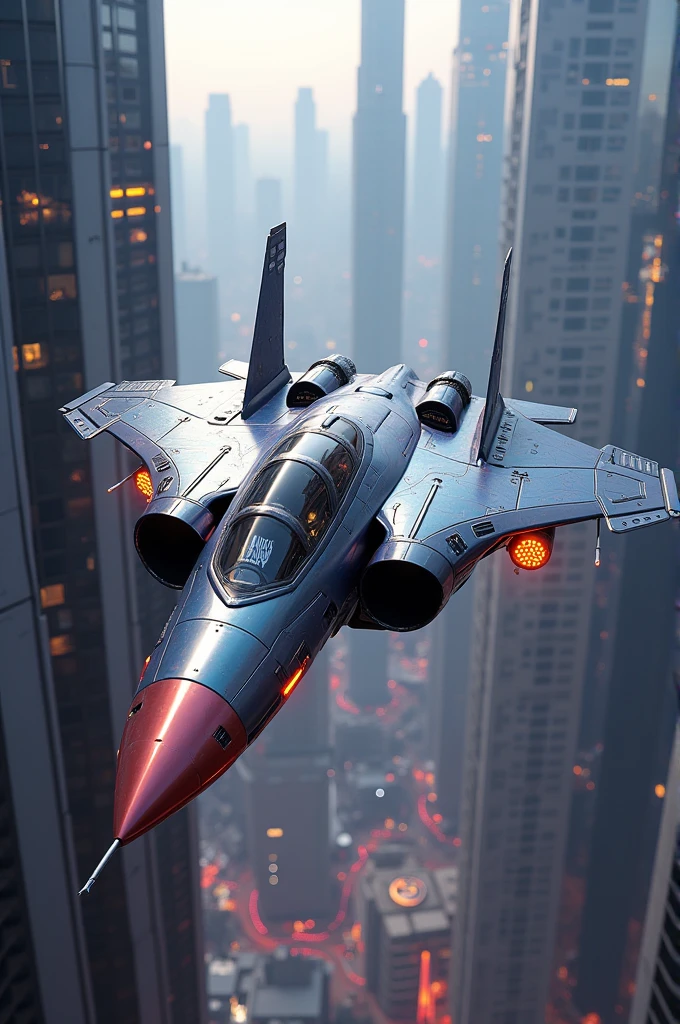 French futuristic fighter plane