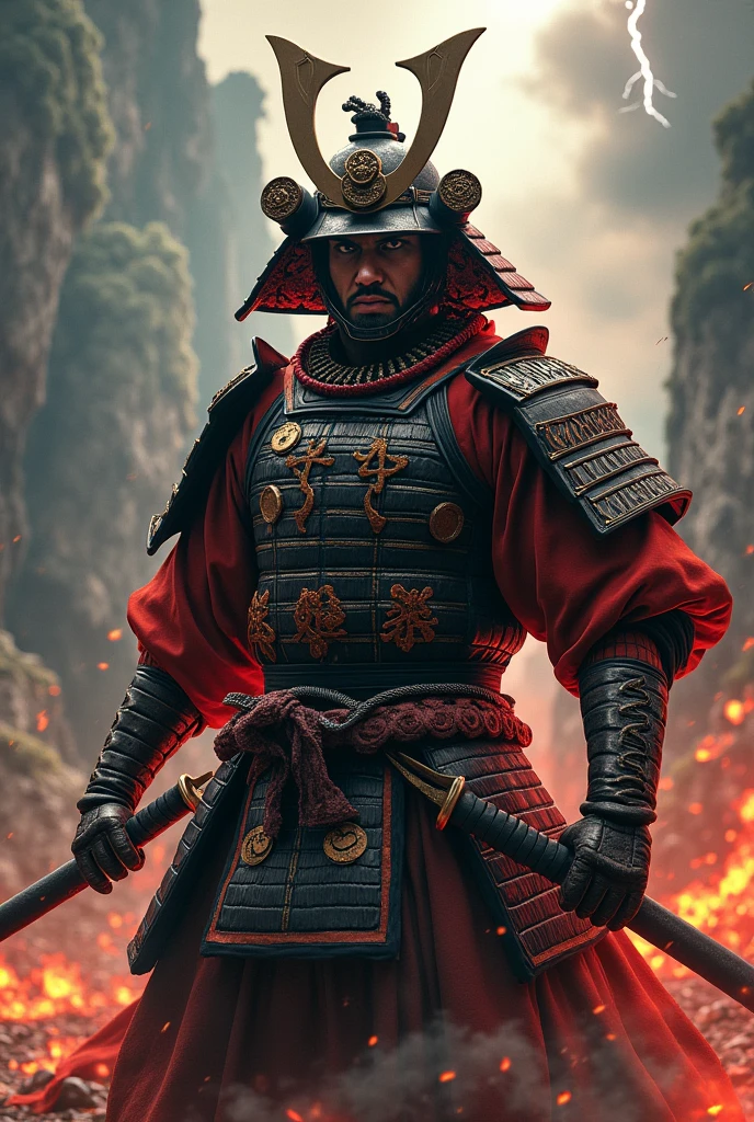 A hot Japanese warrior