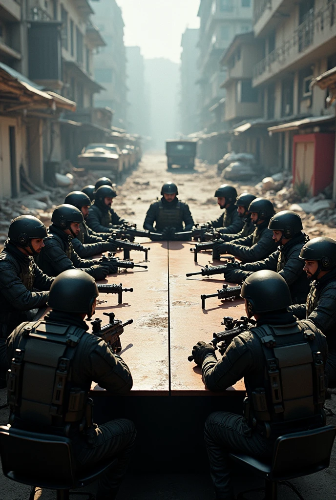 A TABLE OF 12 FREE FIRE TEAMS
