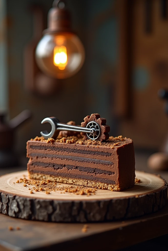 A sweet that reminds me of a mechanic who likes motorcycles