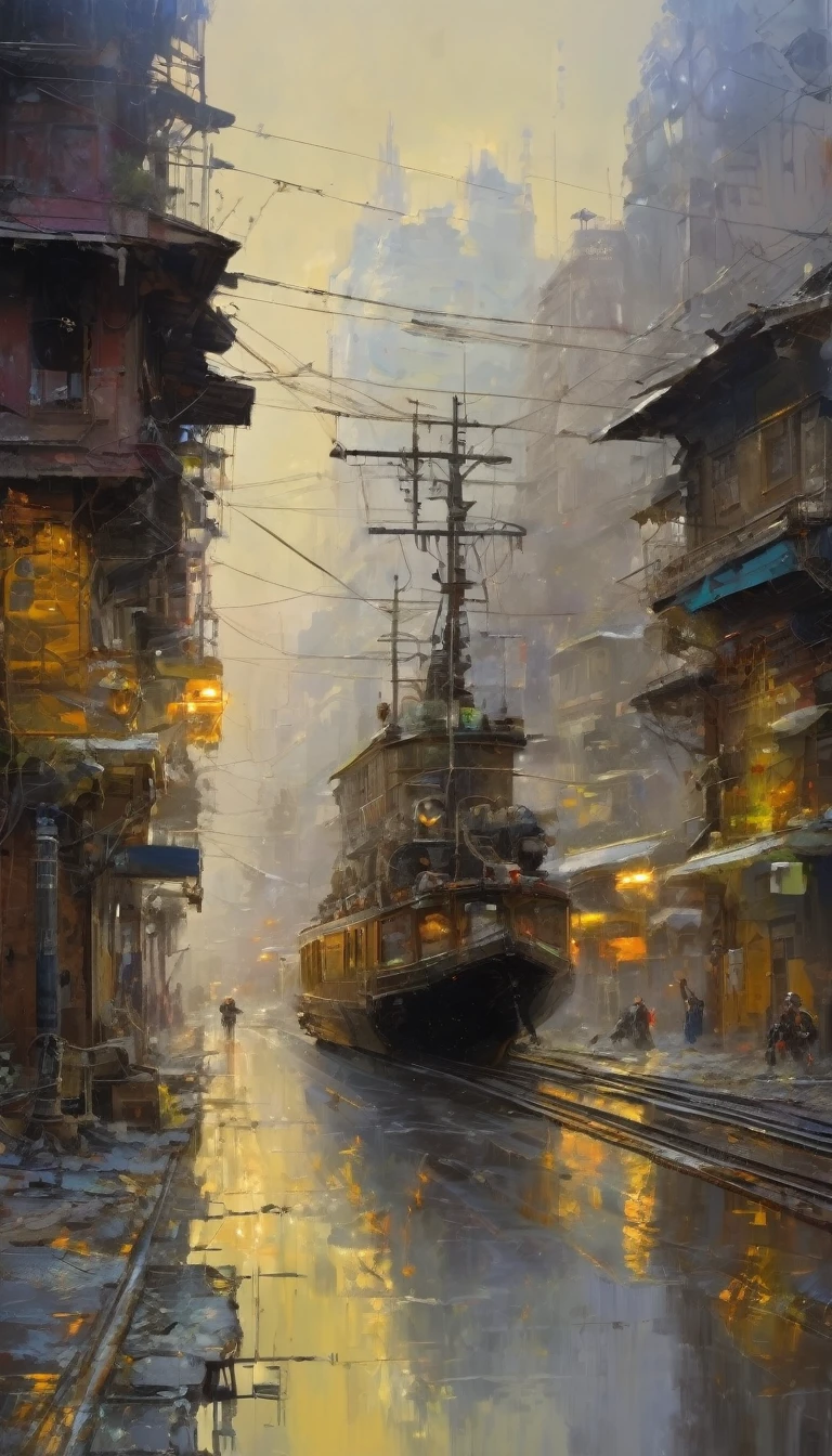 art inspired by Wadim Kashin, Intricate Details, Oil
