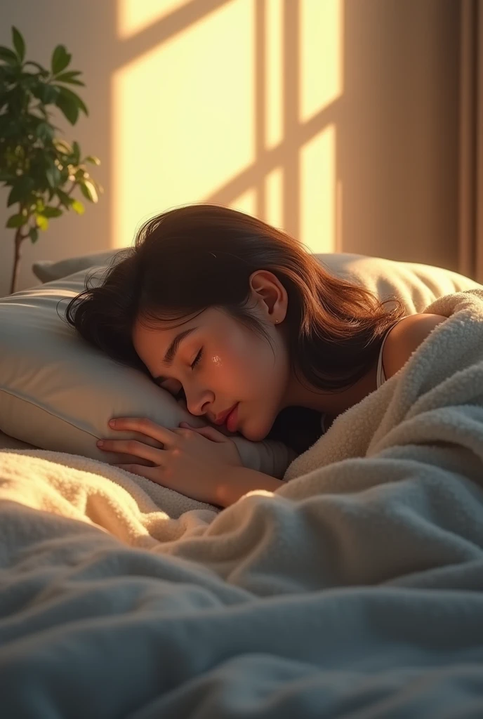 The light invaded the room, it reached Alex's face, buried in the pillow. The blanket distorted by the bed. There was a river of drool forming on his cheek.