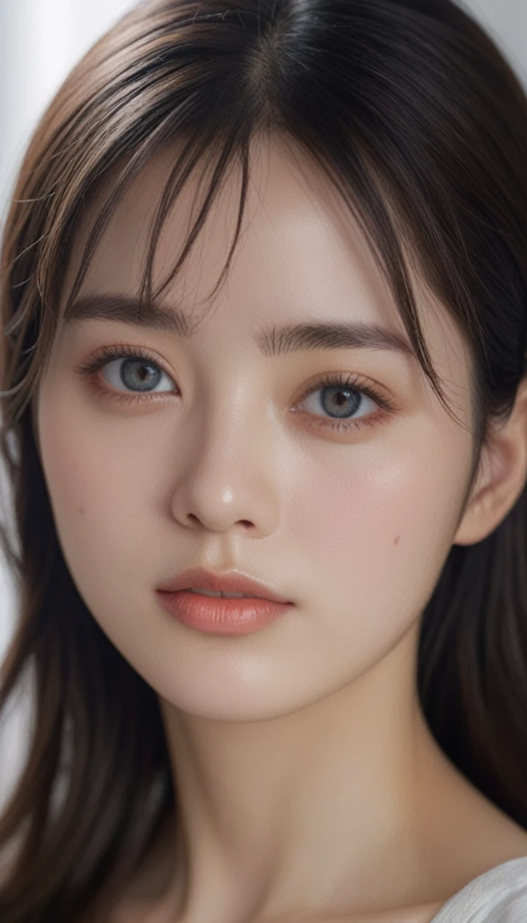 masterpiece,best quality,ultra detailed,highres,high-resolution,4k,realistic,RAW photo,((real person)),portrait photography,photorealistic,detailed skin,(delicate black eyes )