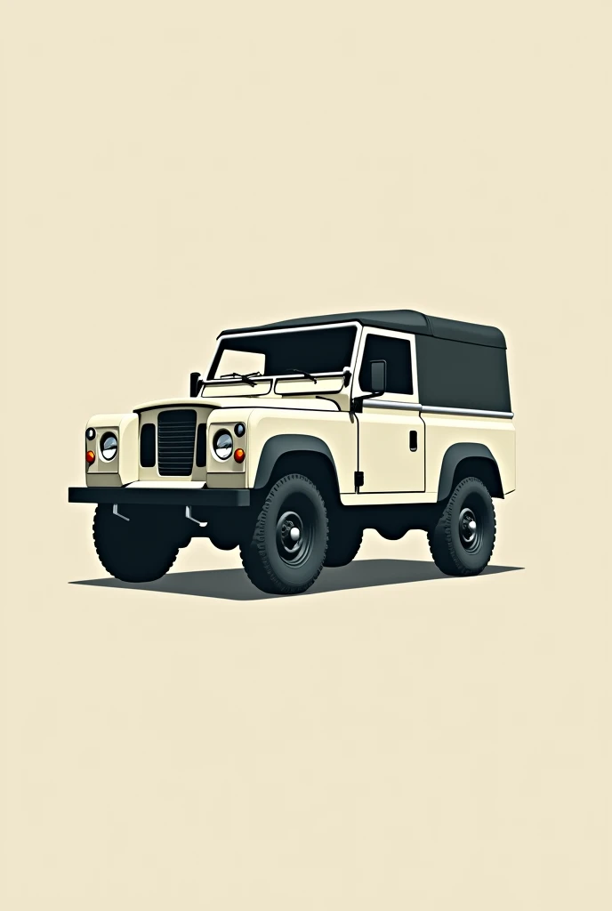 Create minimalist Land Rover print