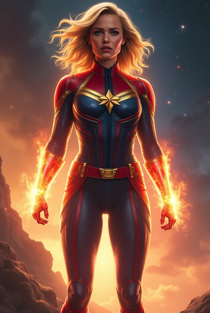 Captain Marvel 4 without clothes