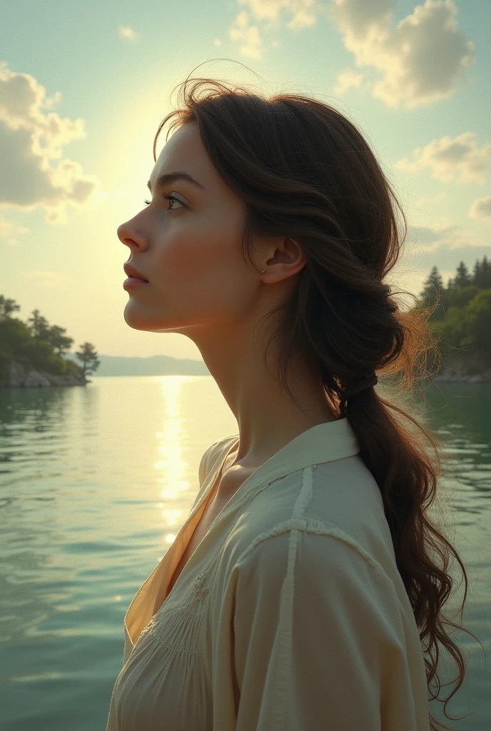woman seeking self-knowledge