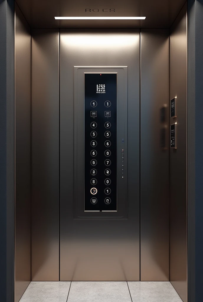 Create a revolutionary multi-button elevator panel