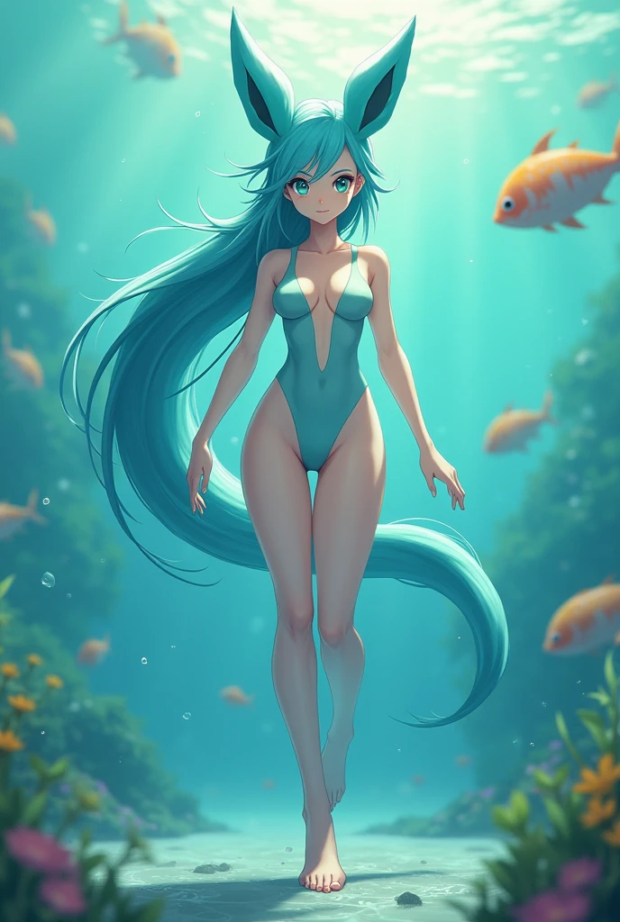 Vaporeon human version