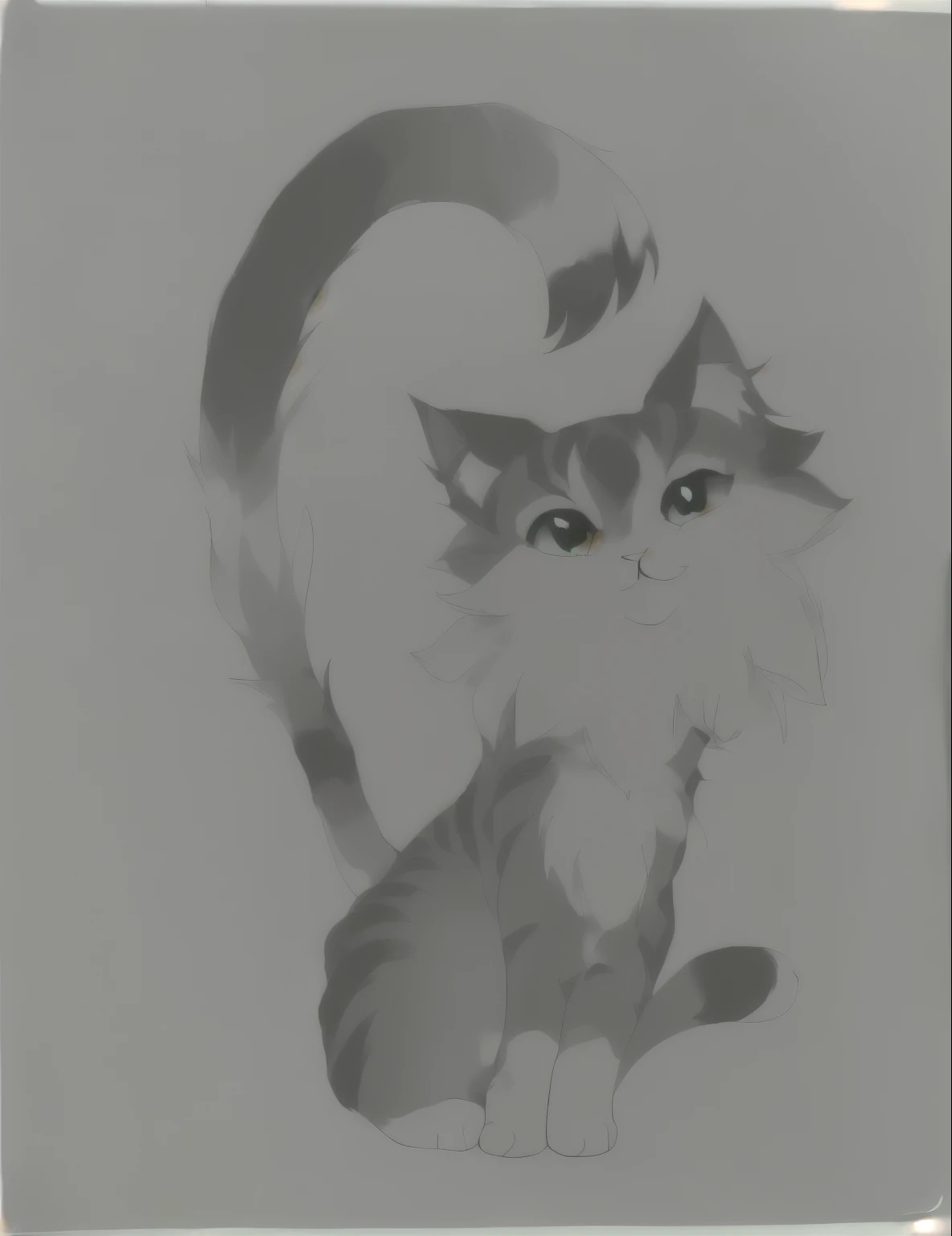 drawing of a cat with a heart-shaped tail, anime cat, cat tail, cat drawing, illustration of a cat, an gato anthropo, painting of a cat, ready anthropomorphic, gato anthropomórfico, a fluffy cat, a painting of a cat, gato anthropo, in a painting of a cat, warrior cats fan art