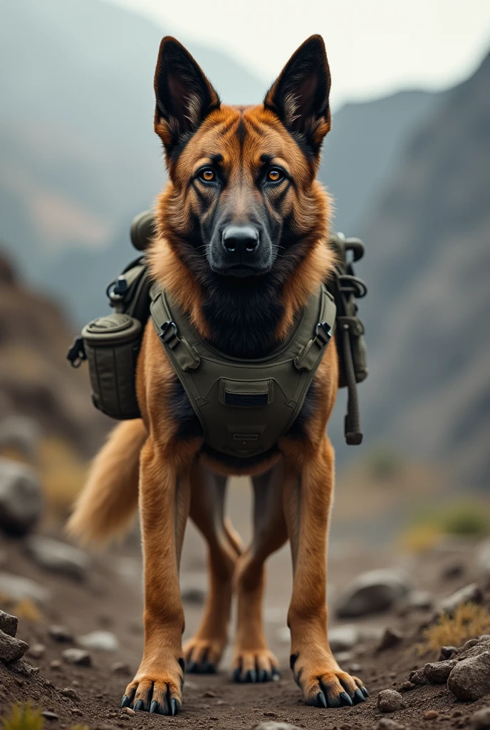 Peru special forces military dog