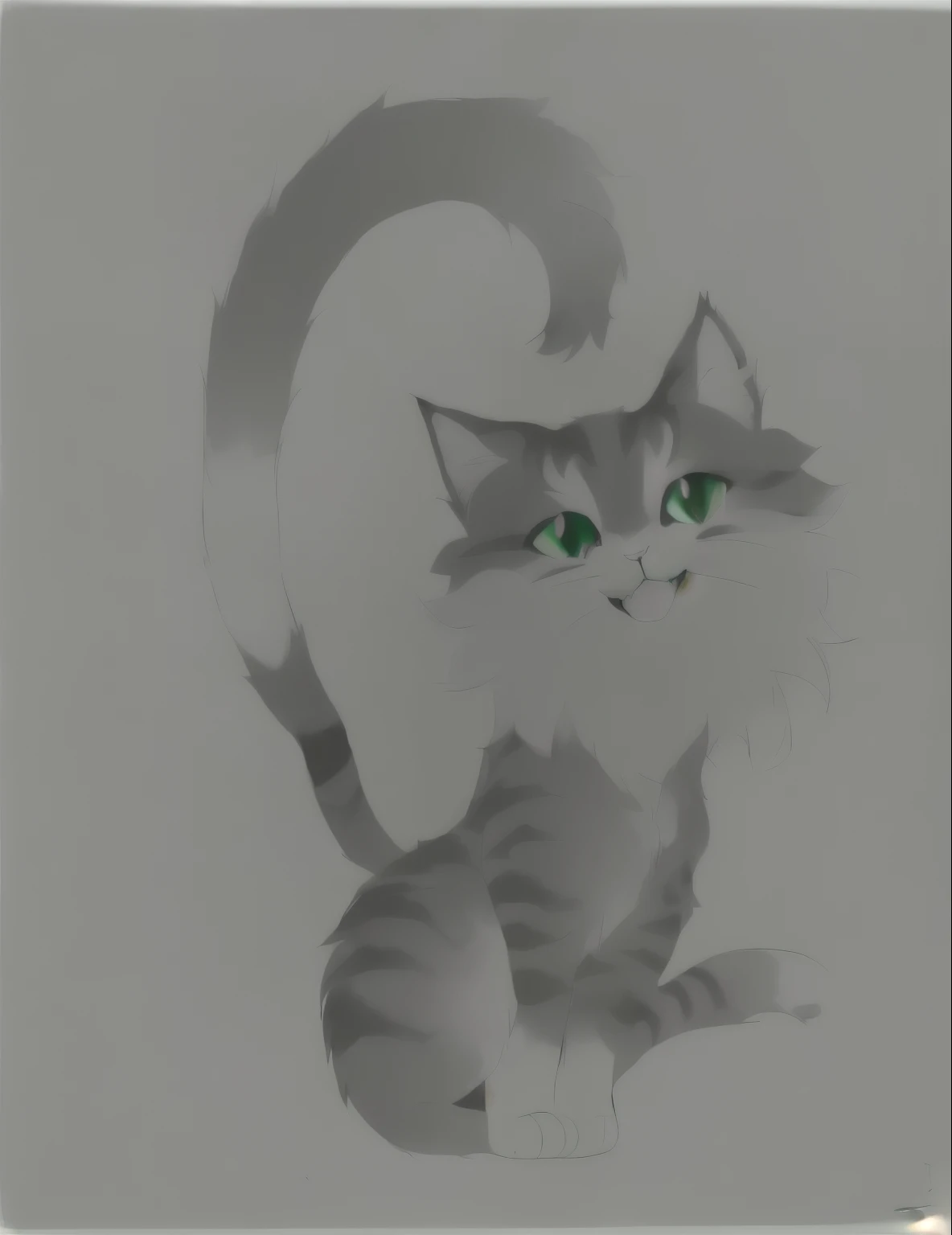 drawing of a cat with a heart-shaped tail, anime cat, cat tail, cat drawing, illustration of a cat, an gato anthropo, painting of a cat, ready anthropomorphic, gato anthropomórfico, a fluffy cat, a painting of a cat, gato anthropo, in a painting of a cat, warrior cats fan art