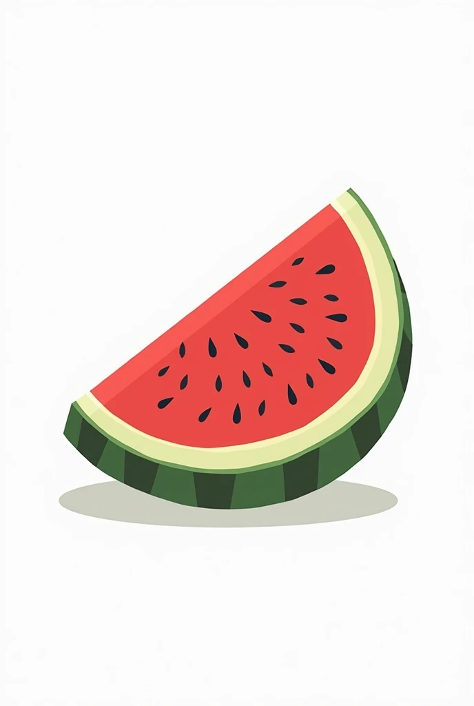 watermelon vector with white background