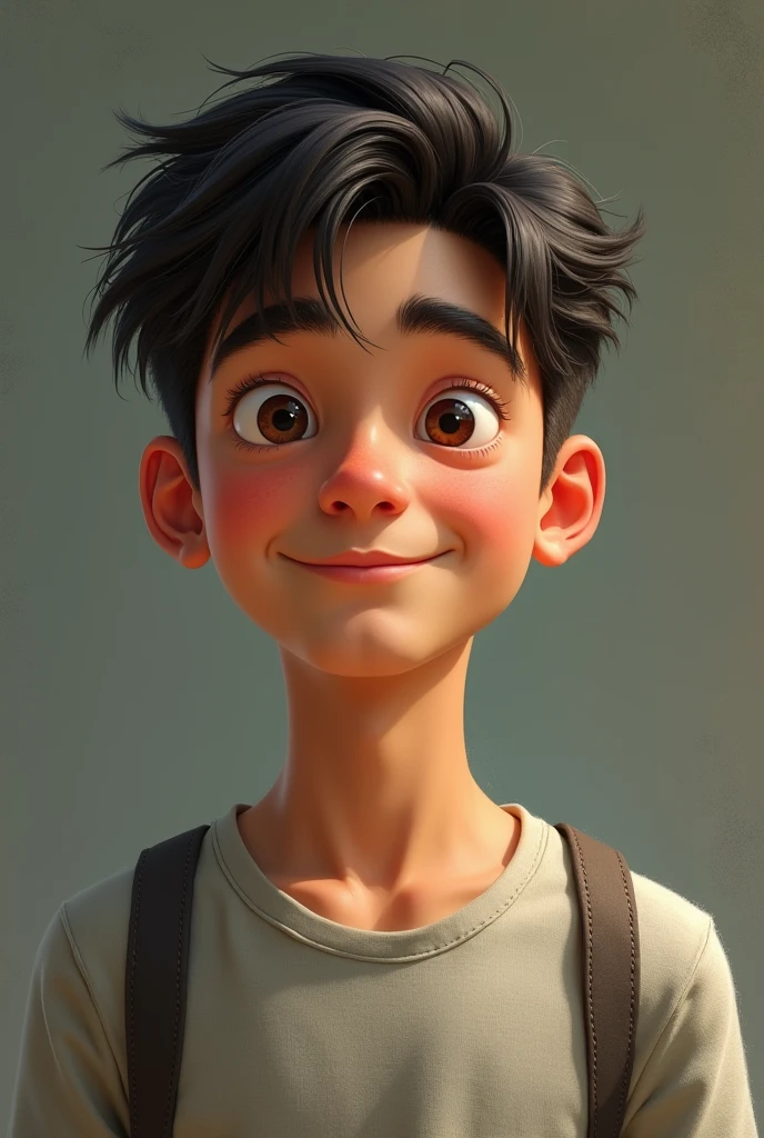 Make A boys with big muscle and 5 feet 63 inchi and face oval eyes deep-set eyelashes thick eyebrows long,rouded nose wide straight snub mouth small mouth full dry teeth short teeth skin tone tanned facial hair beardless hair short straight dark