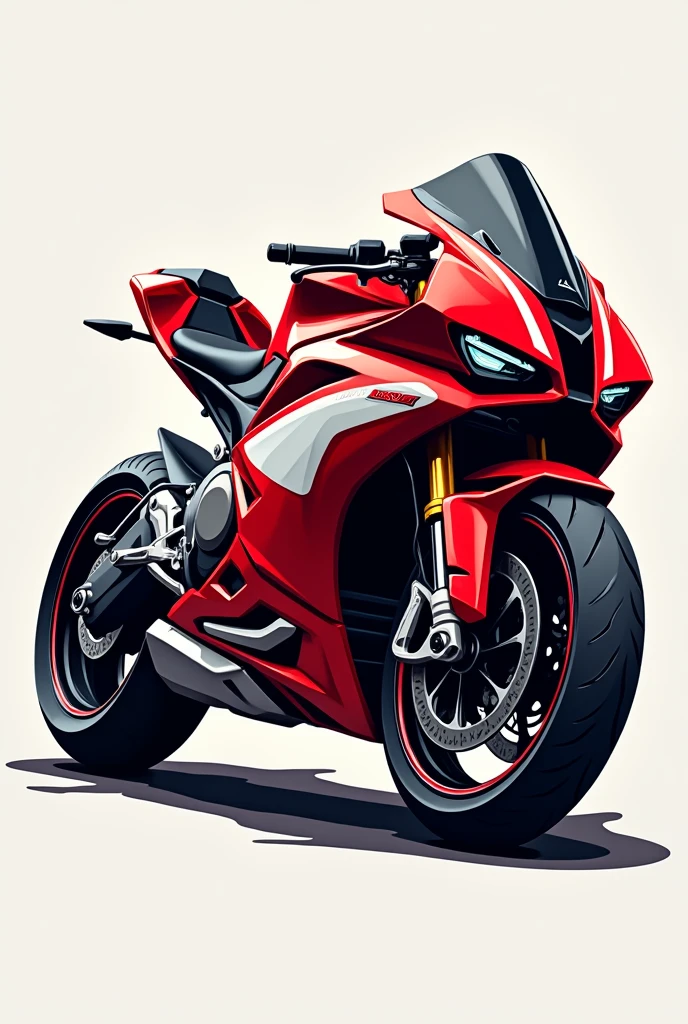 A motorcycle sales logo with the name GUTIMOTOS in red and white