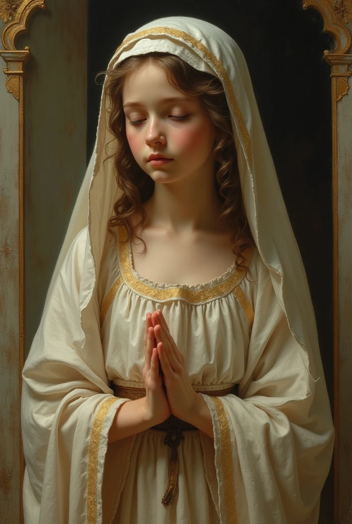Virgin Mary as a Girl