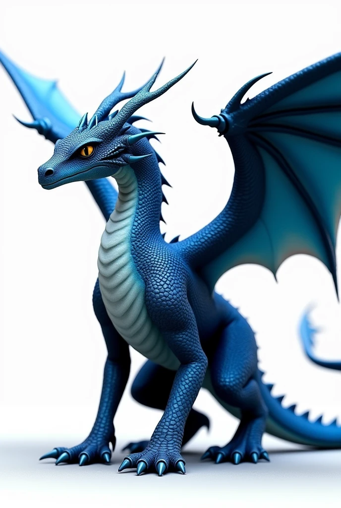 saphira from the Eragon books with white background