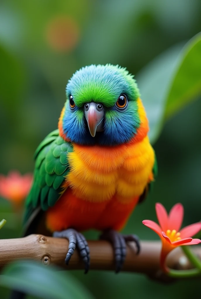 tiny parrot extremely small