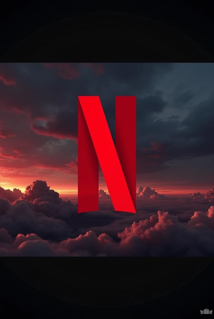 Create an image with the Netflix logo 