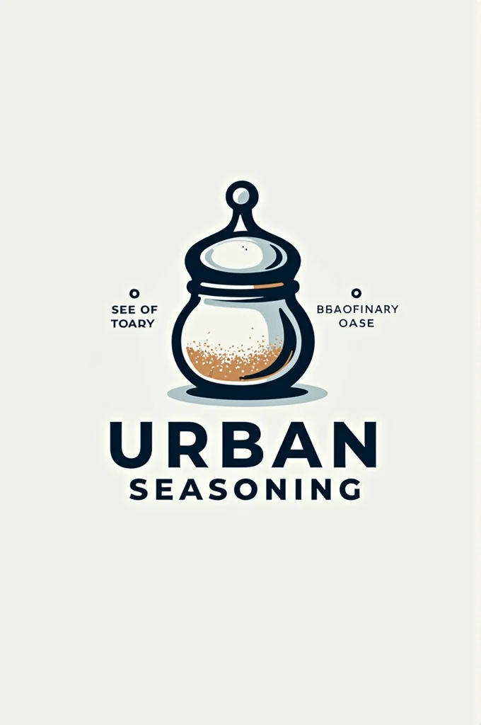 A logo of a restaurant called "Urban seasoning"