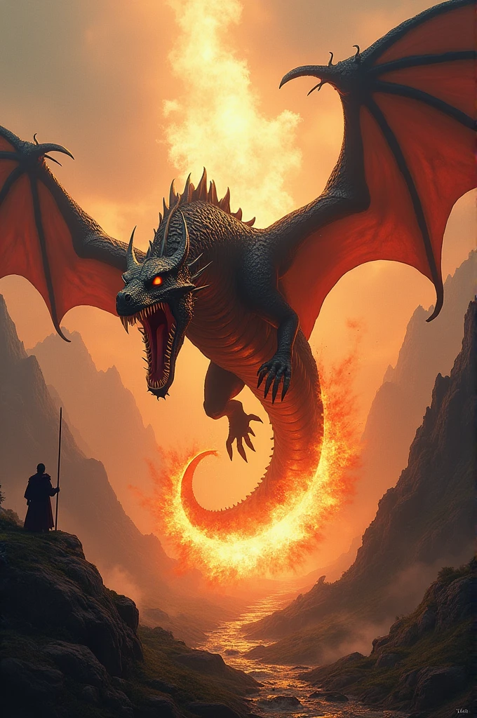 The one from medieval times with a fire-breathing dragon 🔥