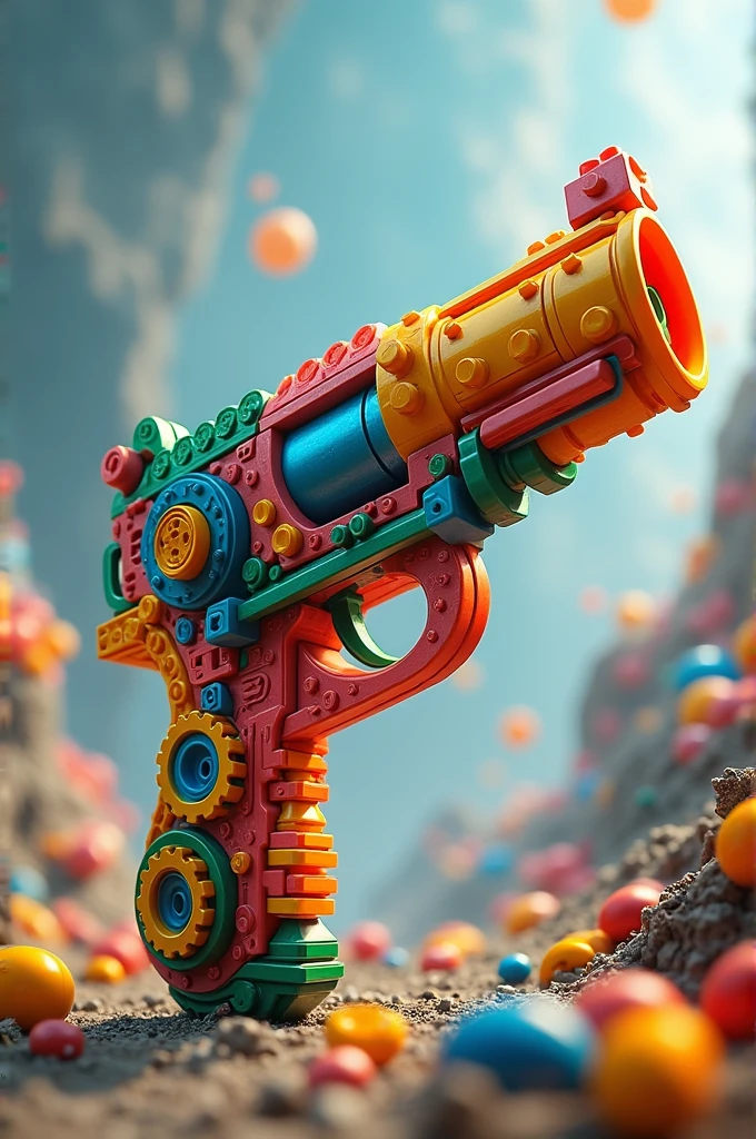 Create a weapon all (building blocks for kids) potentially