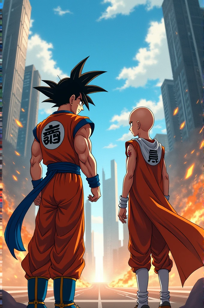 Dragonball and Saitama junction 