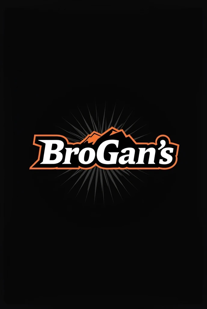 You can create a logo on a jersey with the main color being black, and the others that are any color, but don't use more than 3 colors, and the logo says BroGan'S