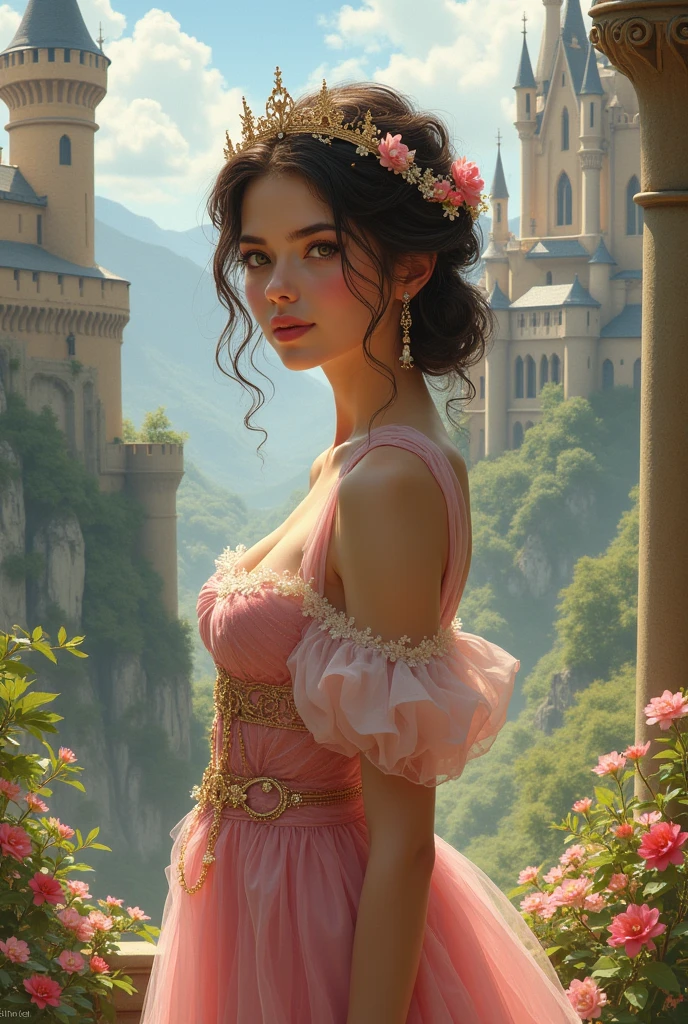 ONCE UPON A TIME THERE WAS A BEAUTIFUL KINGDOM, WHERE A YOUNG WOMAN NAME TEREZINHA LIVED. Brunetette, fragile, SMOOTH AND THIN, BUT WITH THE CHARACTER OF A PRINCESS.