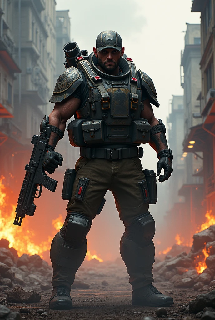 An image of a free fire hot character