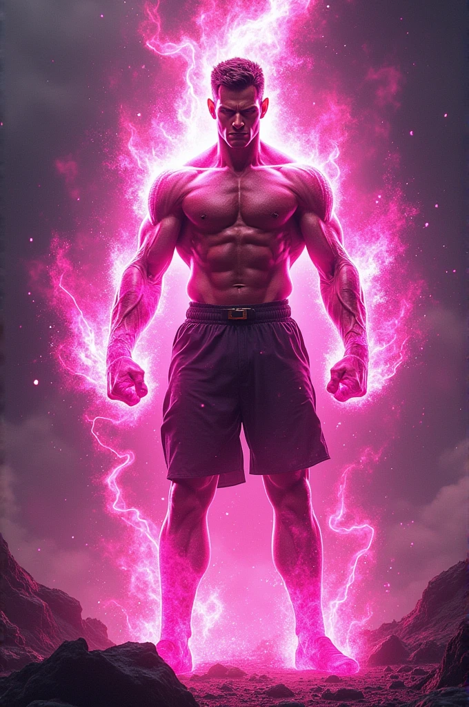 Male characters with pink powers