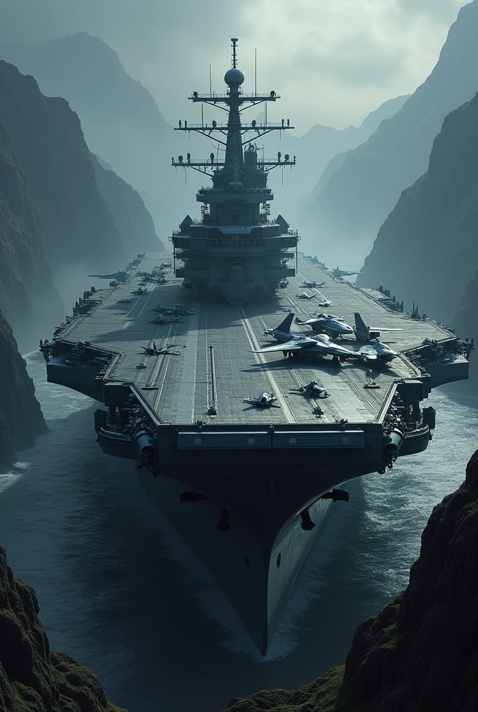 Hidden Land Navy aircraft carrier