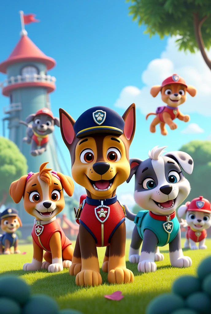 paw patrol characters