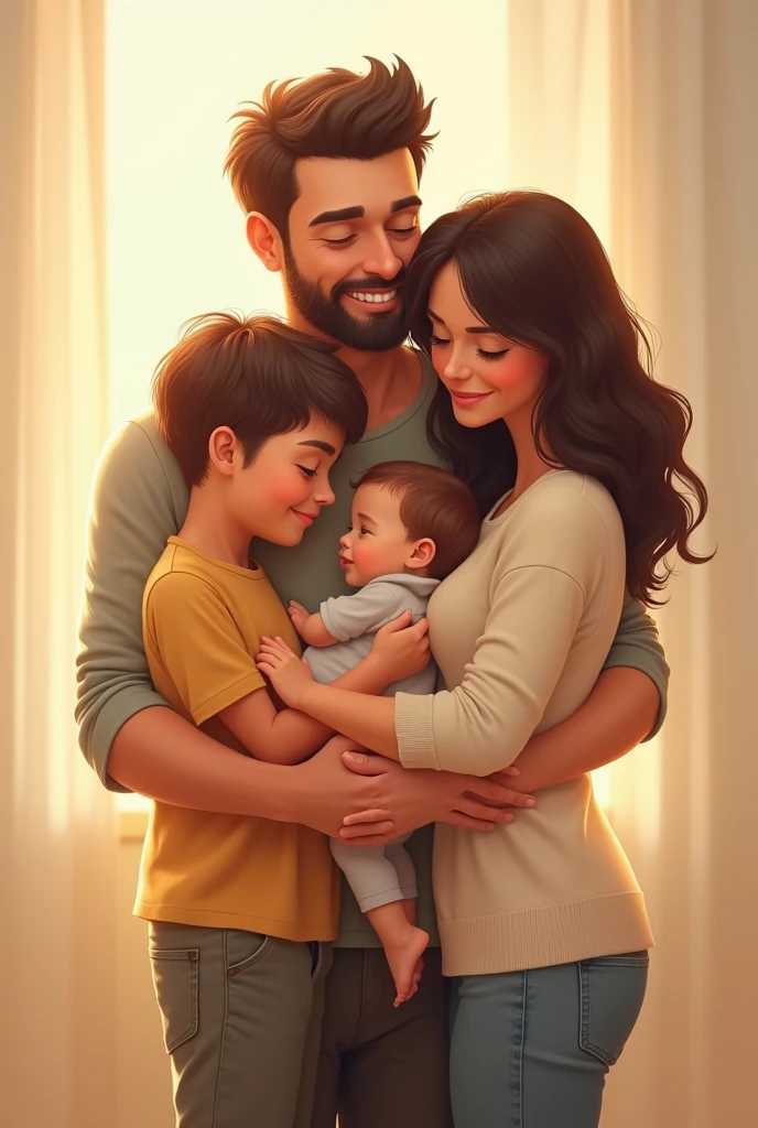 Creating a family in embrace