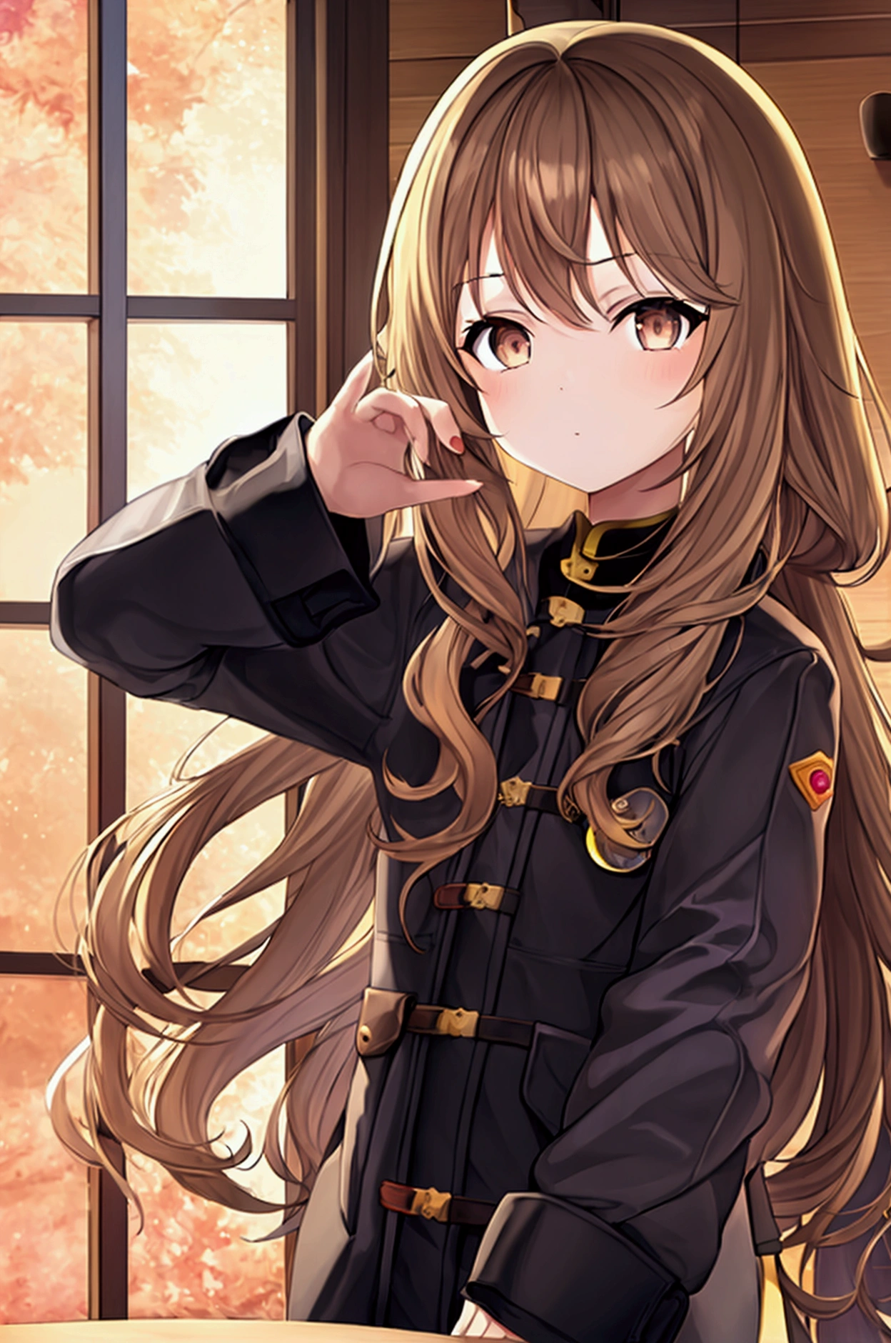 (young girl, dark blonde hair, honey eyes) (young boy, brown hair, brown eyes)(investigative and detective air) Anime style. Book cover. Kinematic. Simplistic. 4k full hd