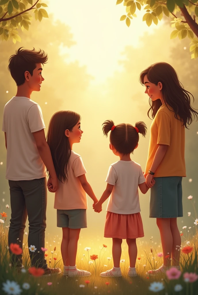 Creating a family by arm in arm 