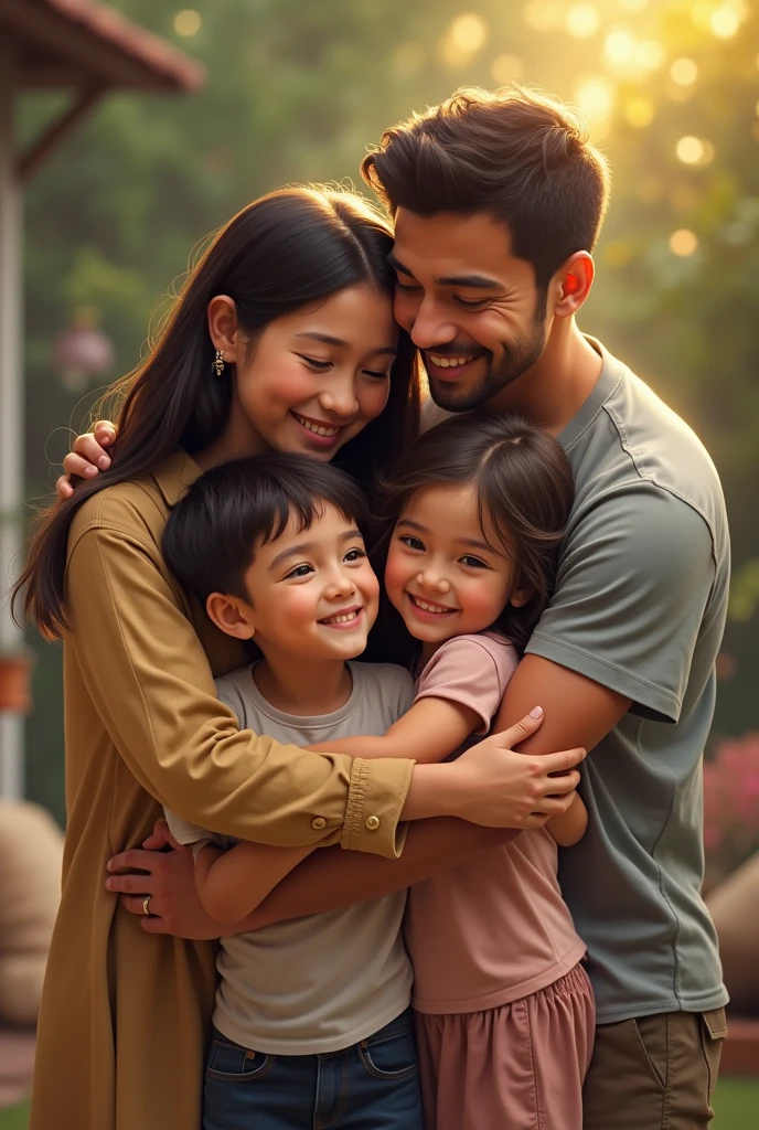 Creating a family in embrace 